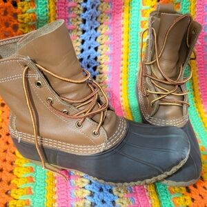 L.L. Bean duck boots size 7 narrow